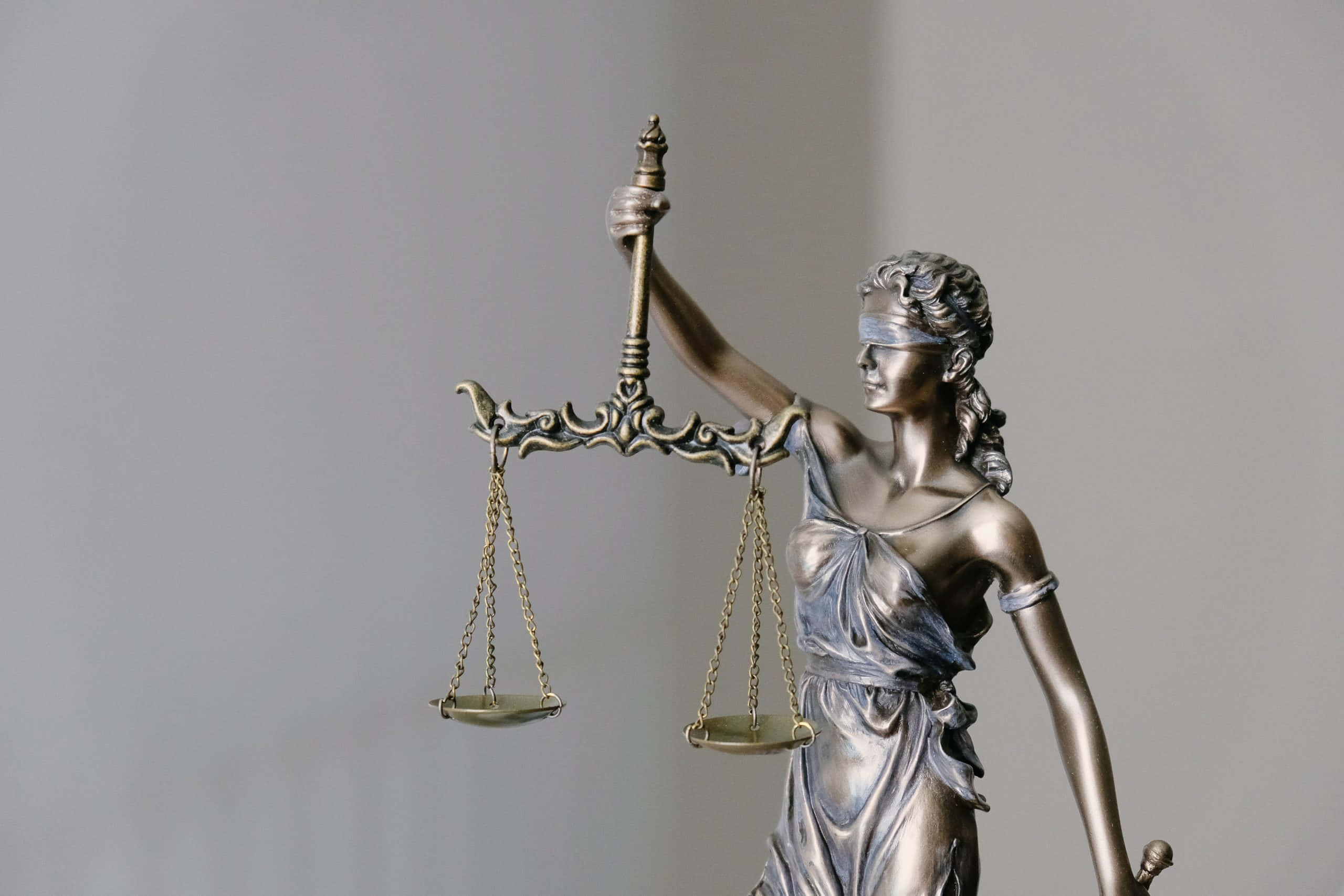 Escultura de la justicia